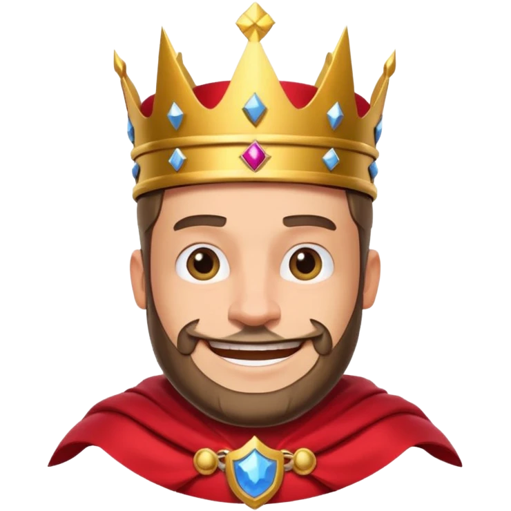 King from clash Royale  emoji
