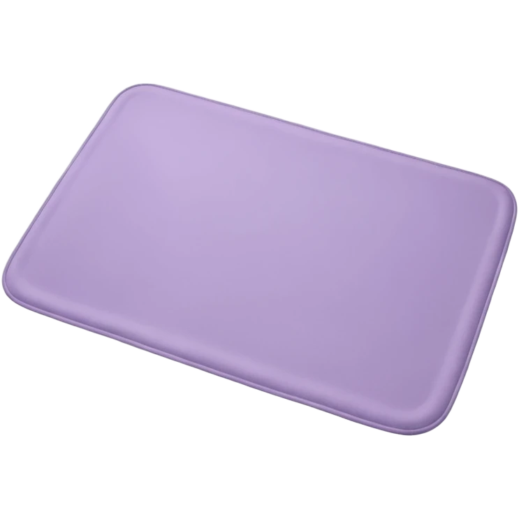 Bath mat plain,no pictures, no emojies,lilac colour emoji