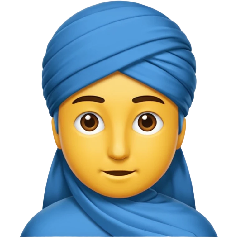 Mavi bir tik yuvarlak olsun emoji