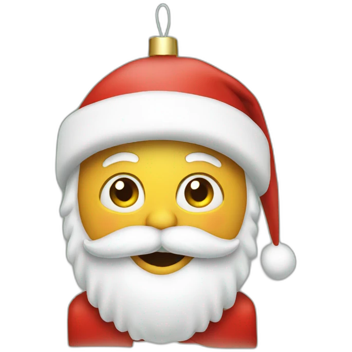 christmas decoration emoji