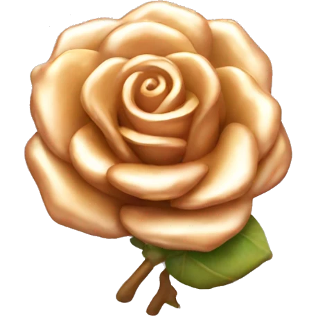 Rose gold honey emoji
