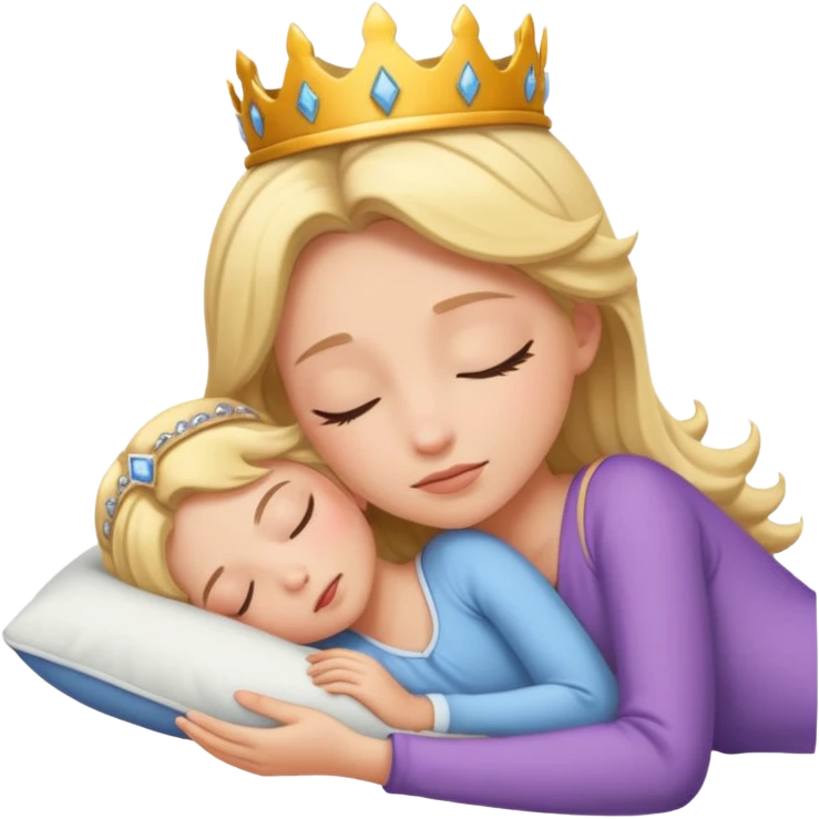 Napping princess  emoji