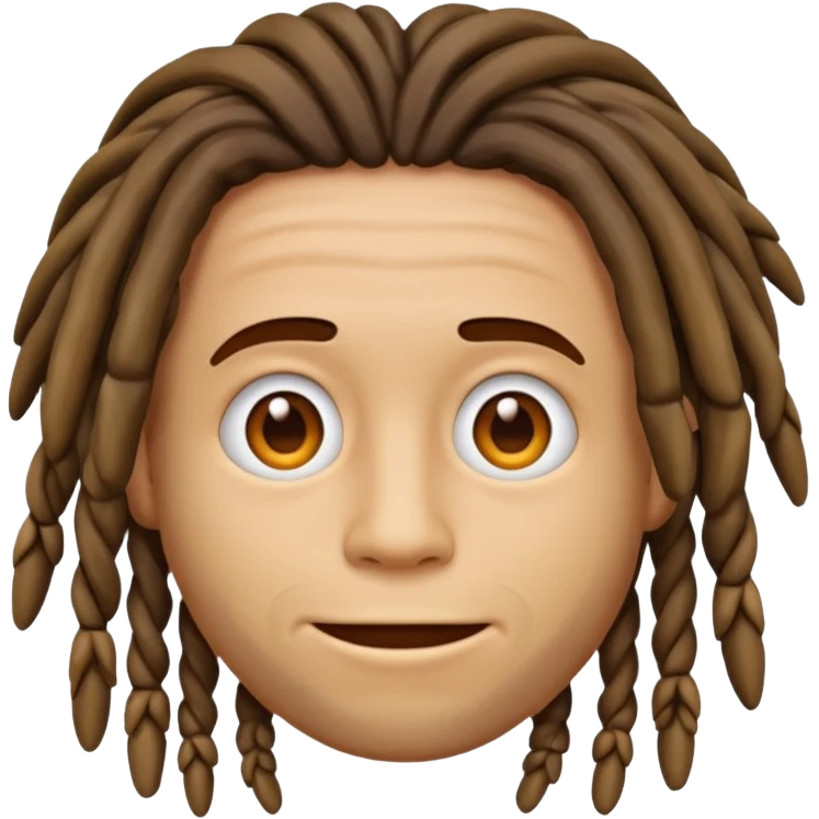 Laughing emoji with ken Carson dreads emoji