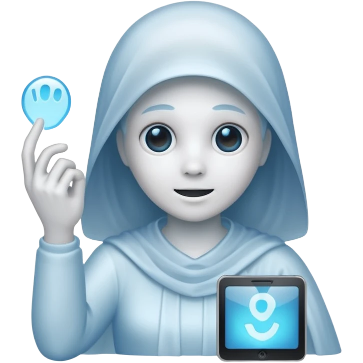 Ghost Customer Service Agent  emoji