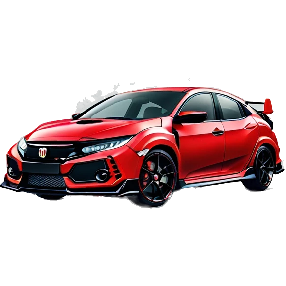 honda civic type r emoji