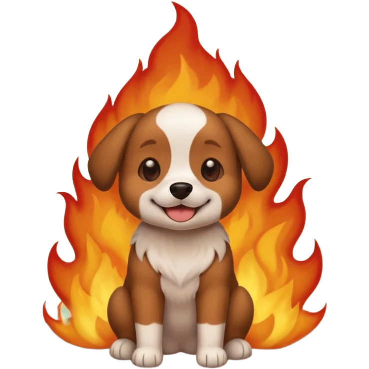 Meme this is fine emoji