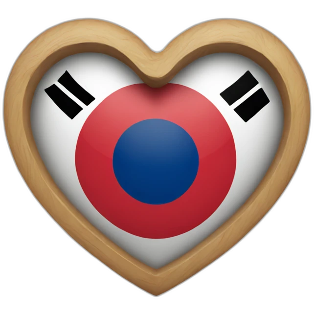 Korea heart emoji