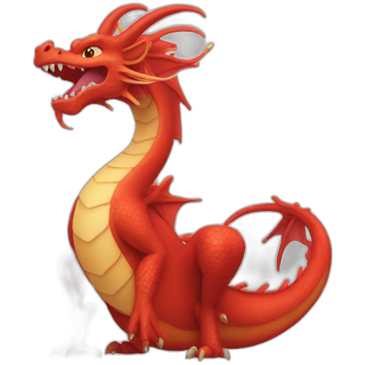 red dragon mushu emoji