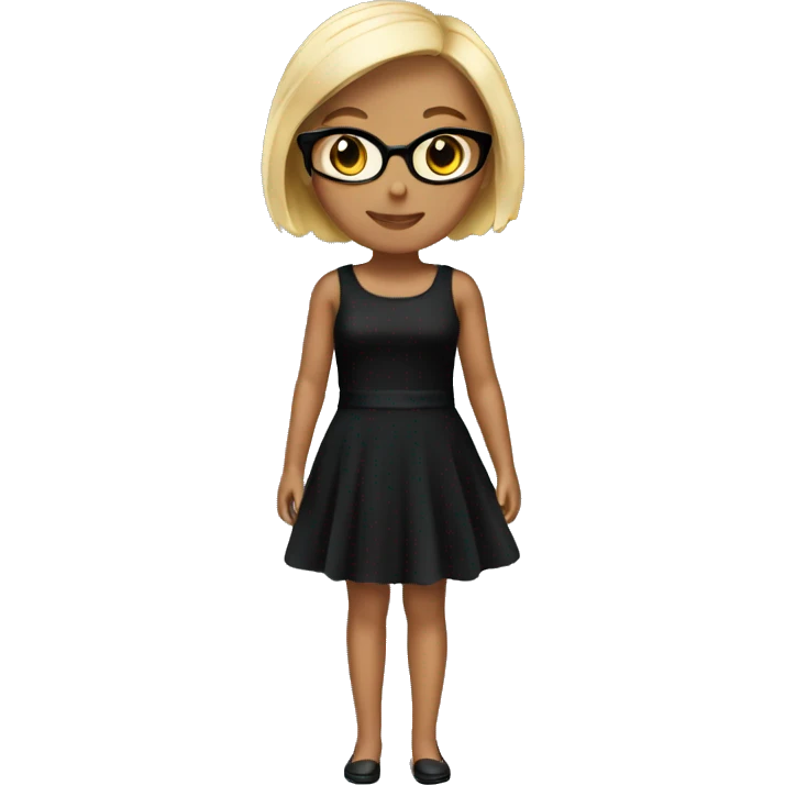 Little black dress emoji