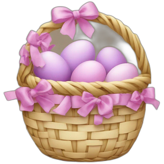 easter basket emoji