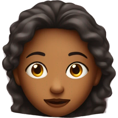 little girl under full bed covers  emoji