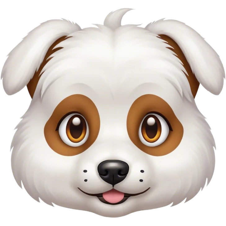 Dog with sugar emoji