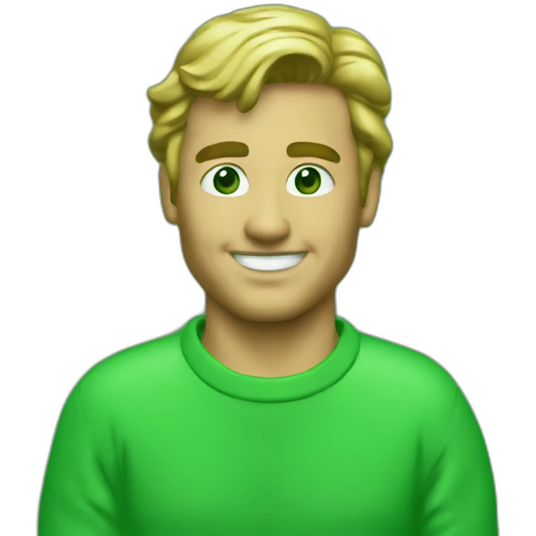 atari st with green screen emoji