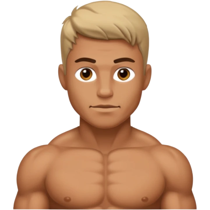 Naked man emoji
