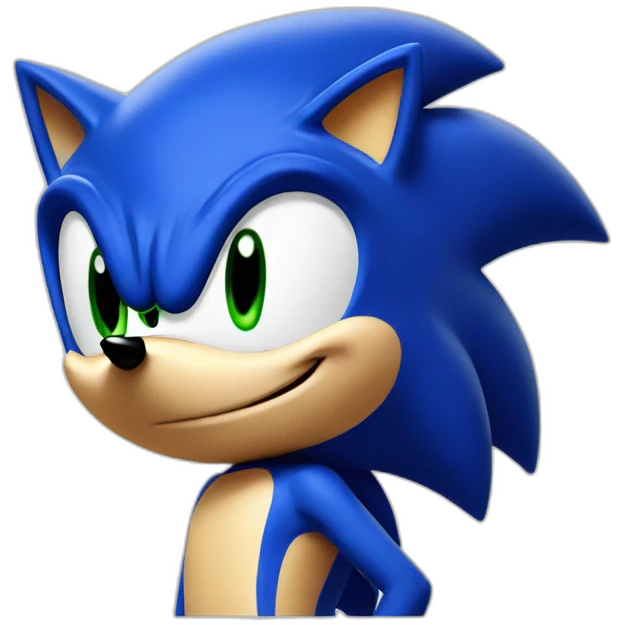 the sonic hedgehog emoji