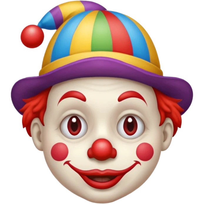 sad clown emoji