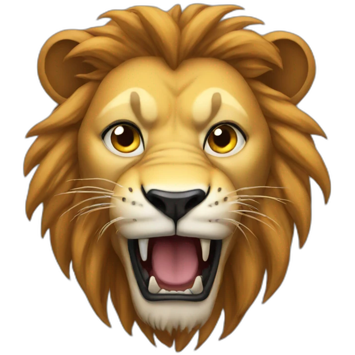 Terror lion emoji