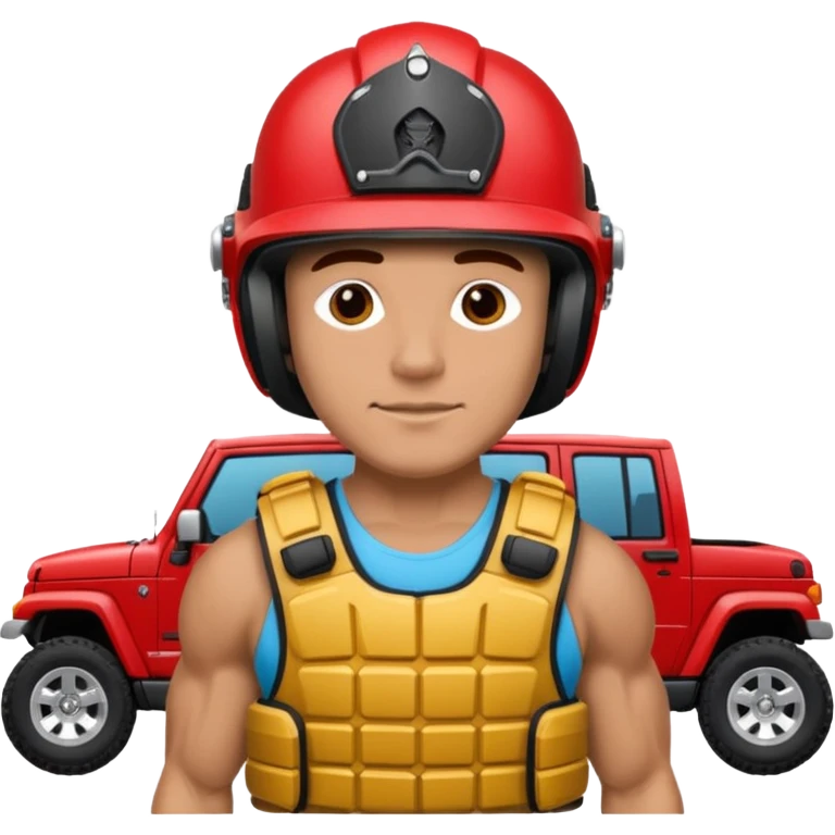 part man part jeep cherokee emoji