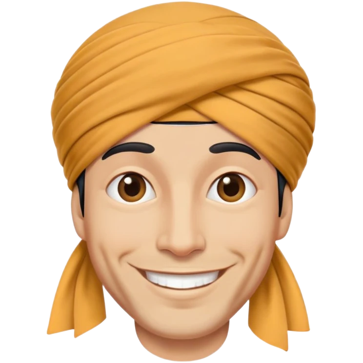 ملا با یک عمامه emoji