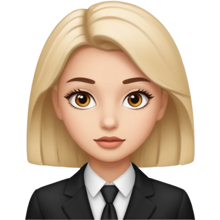 Lash extension artist girl  emoji