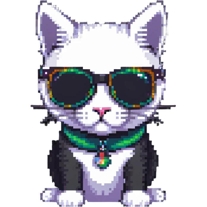 cat wearing sunglasses emoji