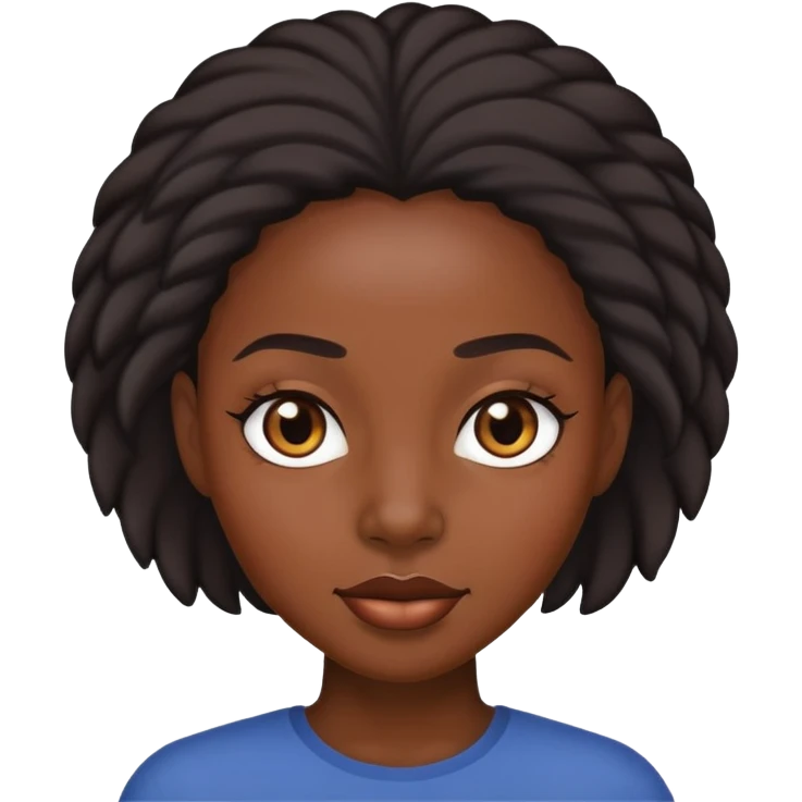 Негритянка emoji
