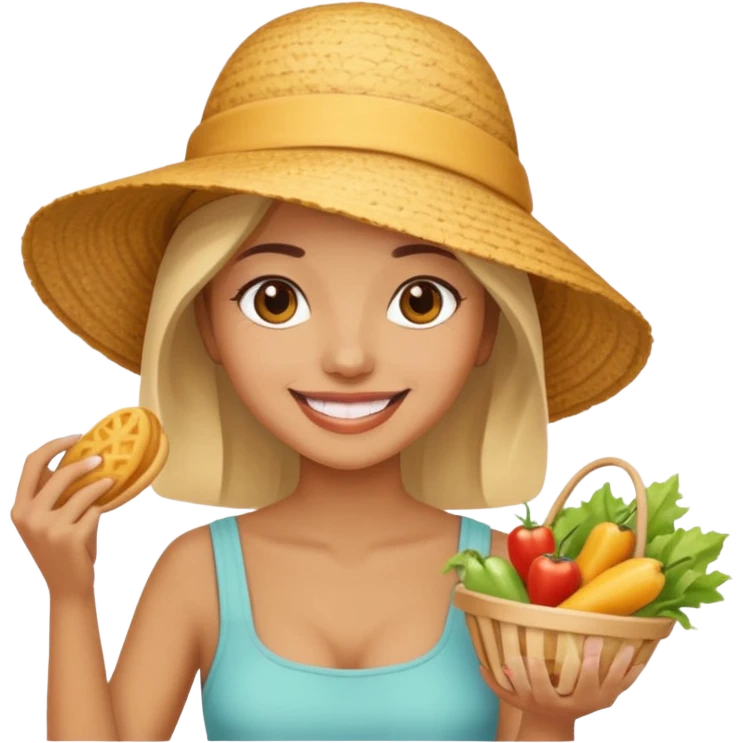 Street Food Shopper woman  emoji