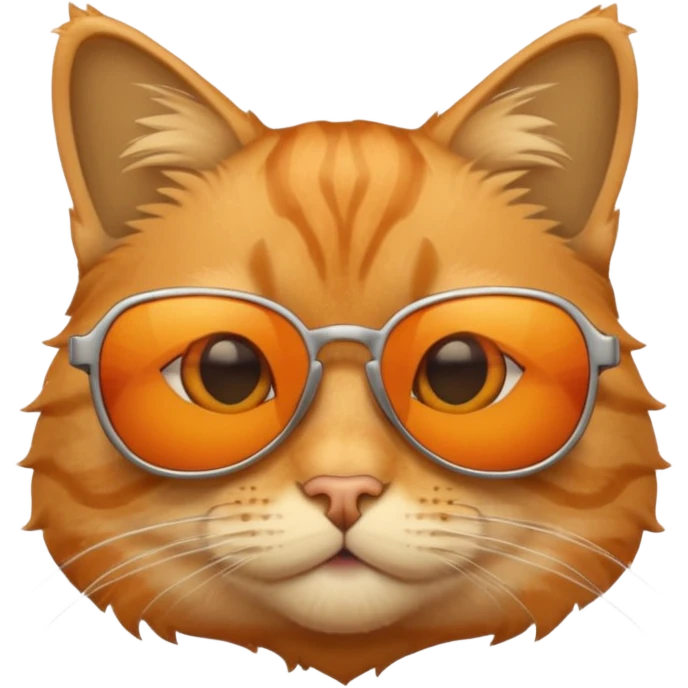 Cat wearing sunglasses emoji