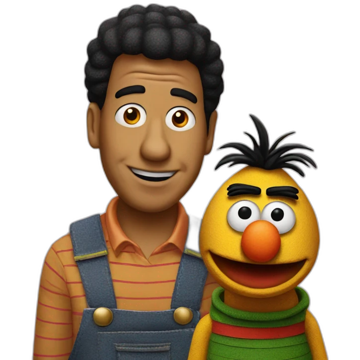 bert and ernie emoji