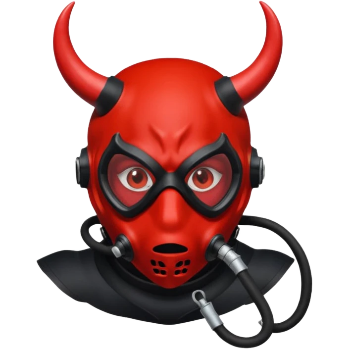 Un 👿 con🥽 emoji