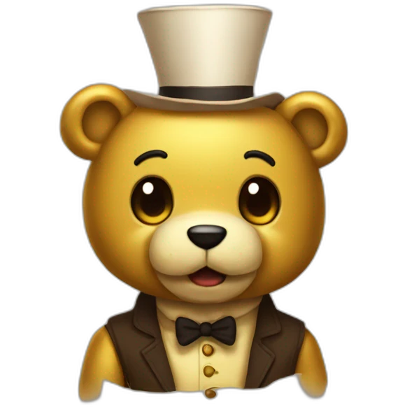 Golden freddy boi un caffee emoji