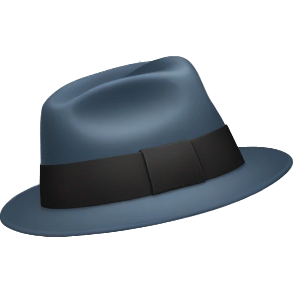 fedora hat  emoji