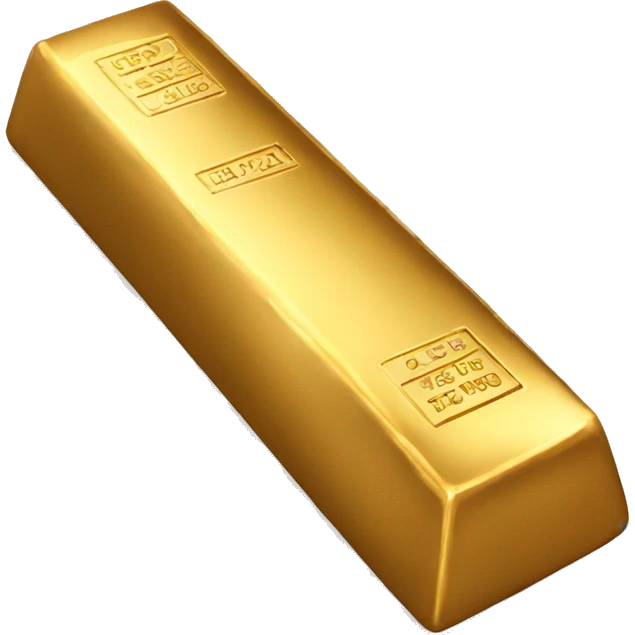 Gold  bar emoji