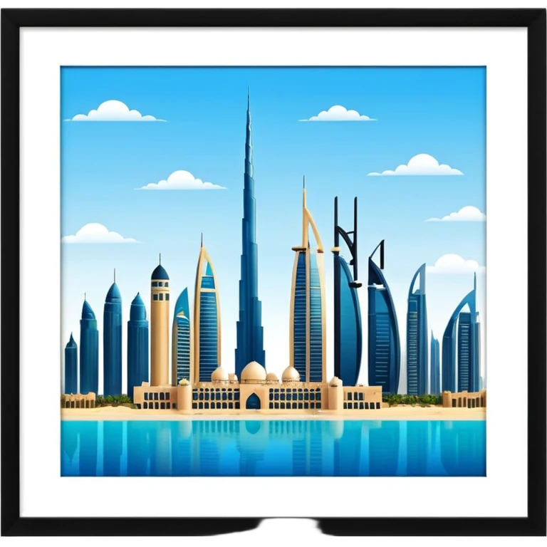 dubai emoji