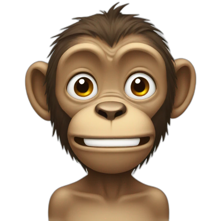 crying monkey emoji
