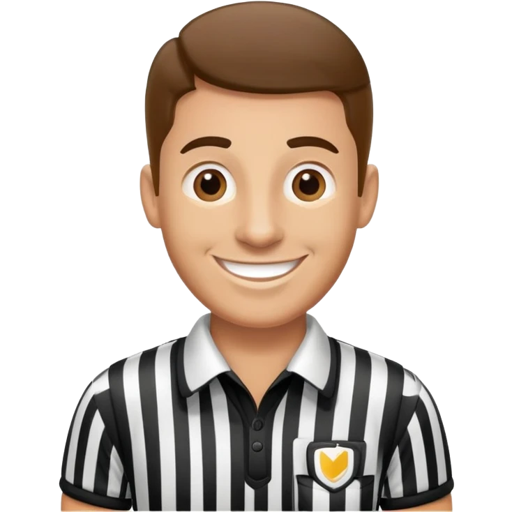 happy referee emoji