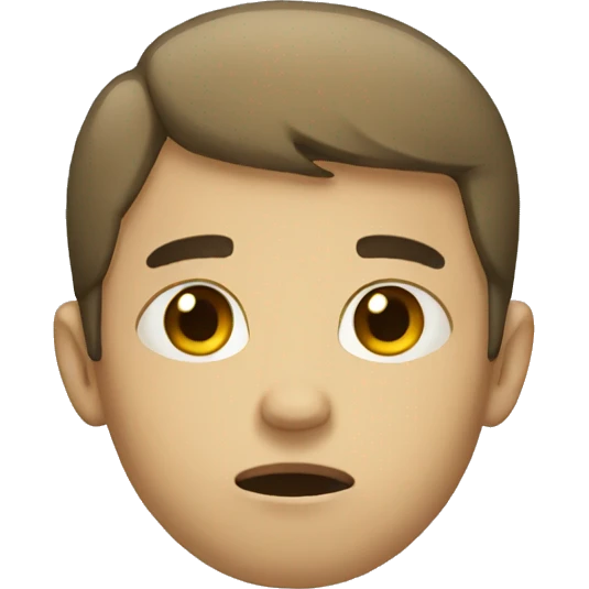 sad boy emoji