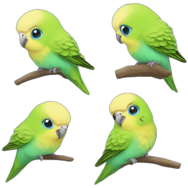  budgerigars emoji