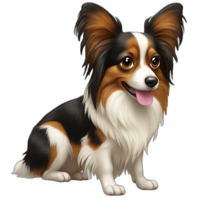 Papillon sur tortue emoji