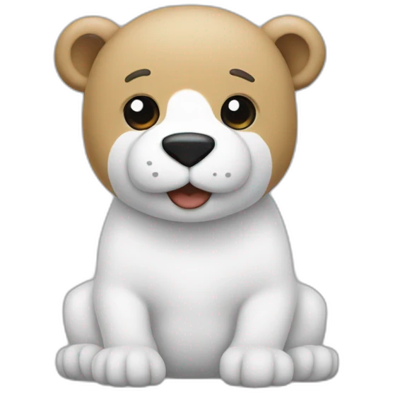 ours ce blanc emoji