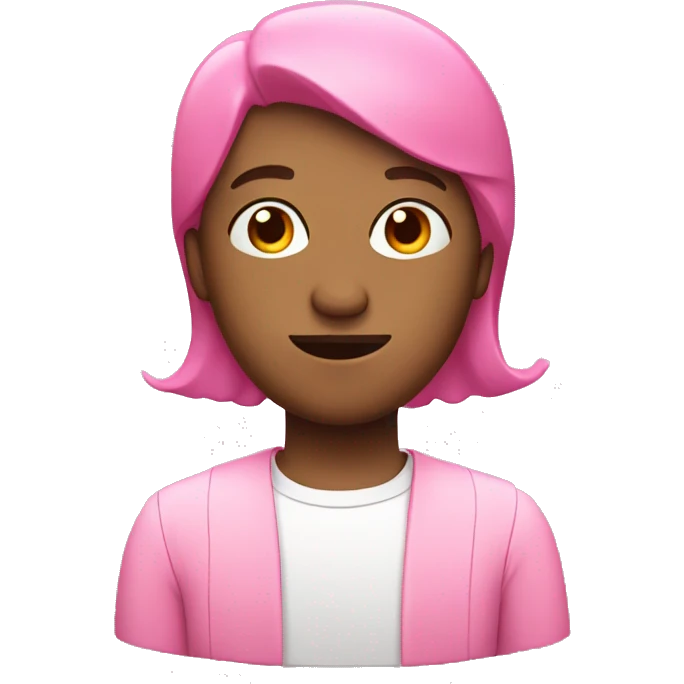 Pink Netflix N emoji