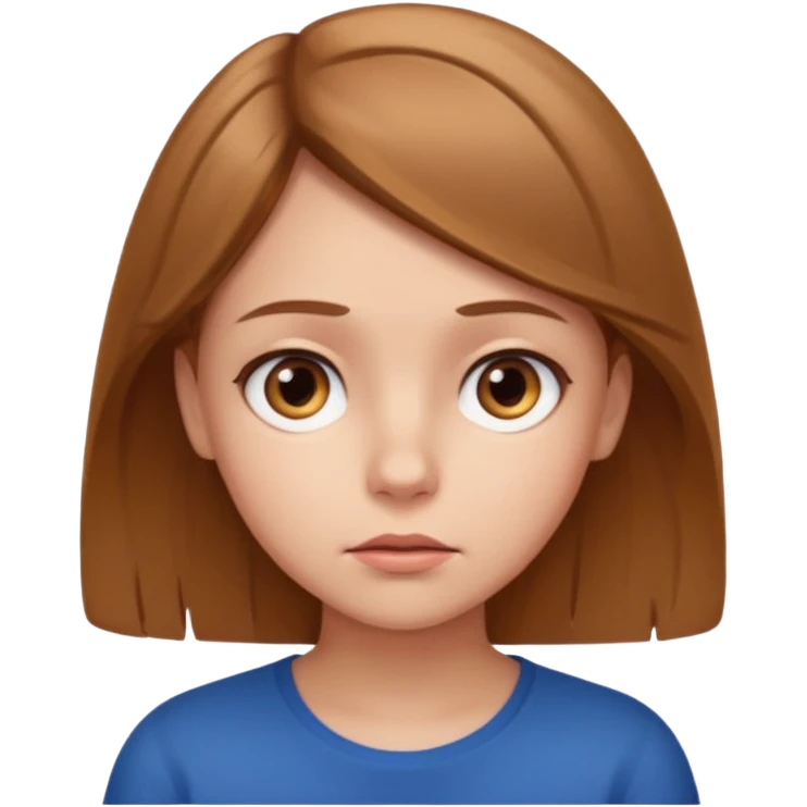 Girl, Questioning face, thinking emoji