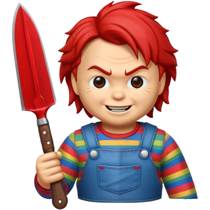 Un emojin de chuky emoji