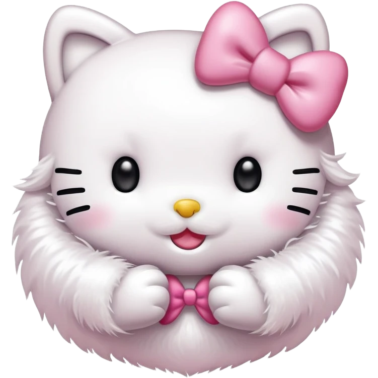 Hello kitty kiss  emoji