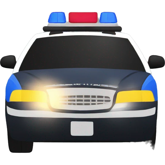 police car emoji