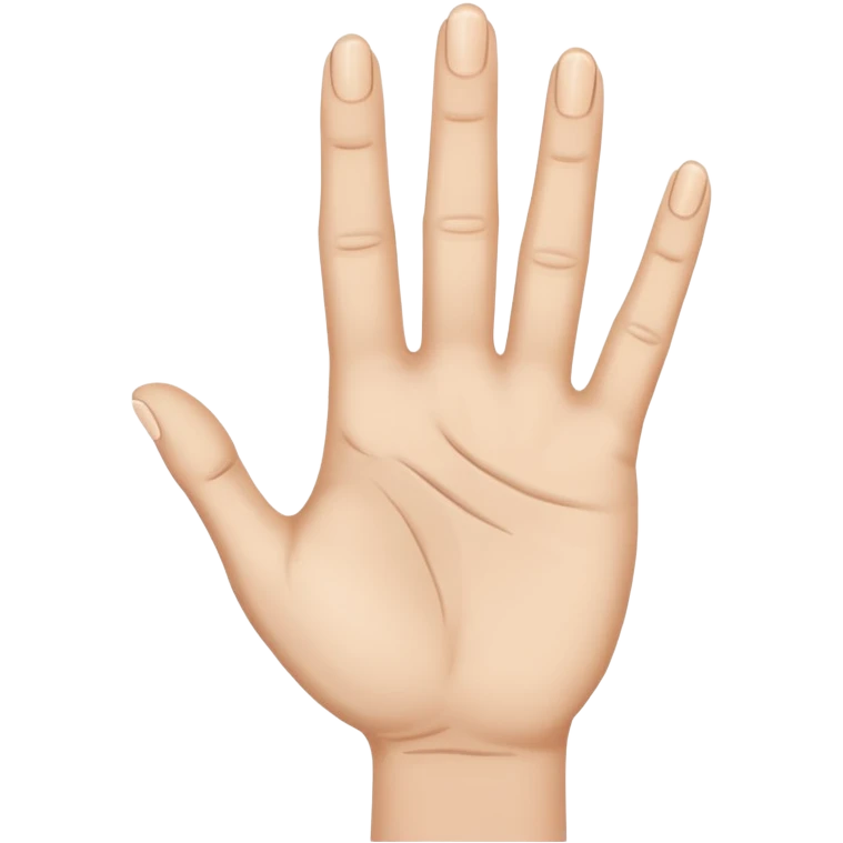 hand waving goodbye emoji