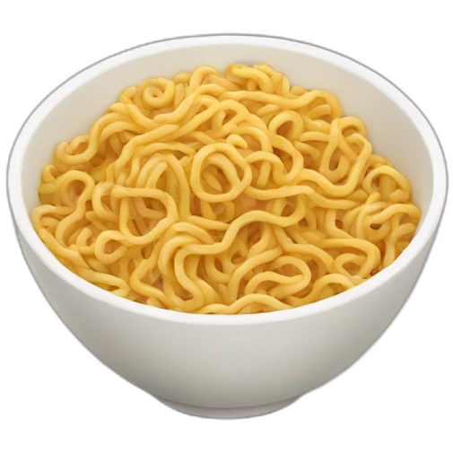 people eat ramens emoji