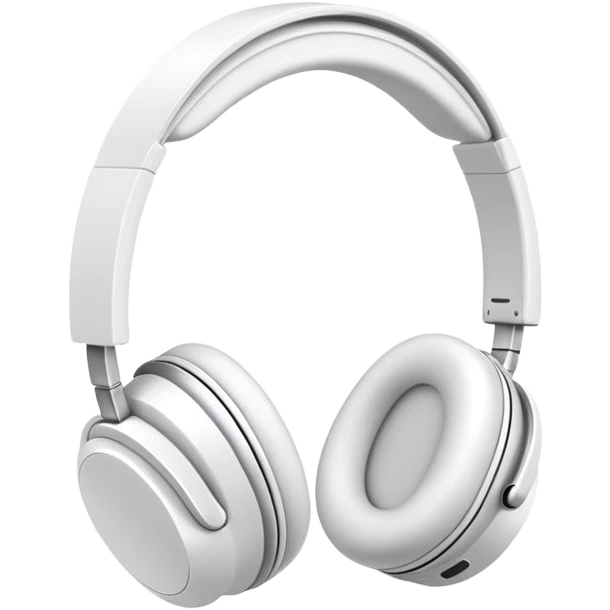 white headset emoji