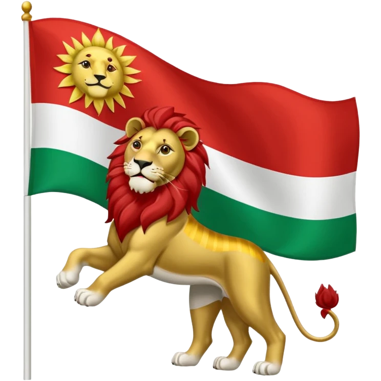 پرچم پهلوی emoji