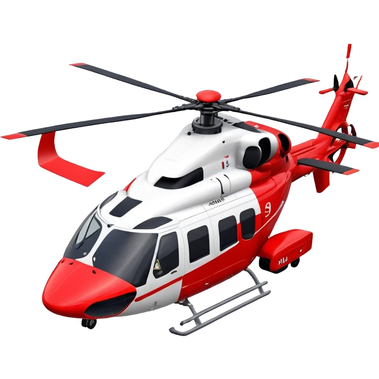 Rescue Helicopter - Airbus H145 (Model Year: 2021) (Iconic colour: Red with white) emoji